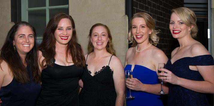 At the Bushfire Relief Gala, Queanbeyan