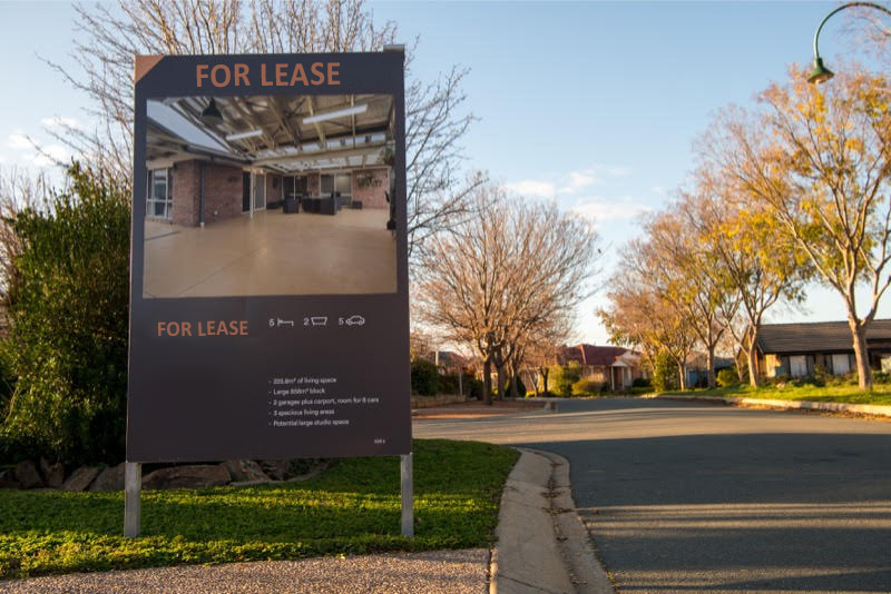 Canberra house rents take a tumble