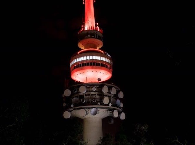 Telstra Tower robbed and trashed