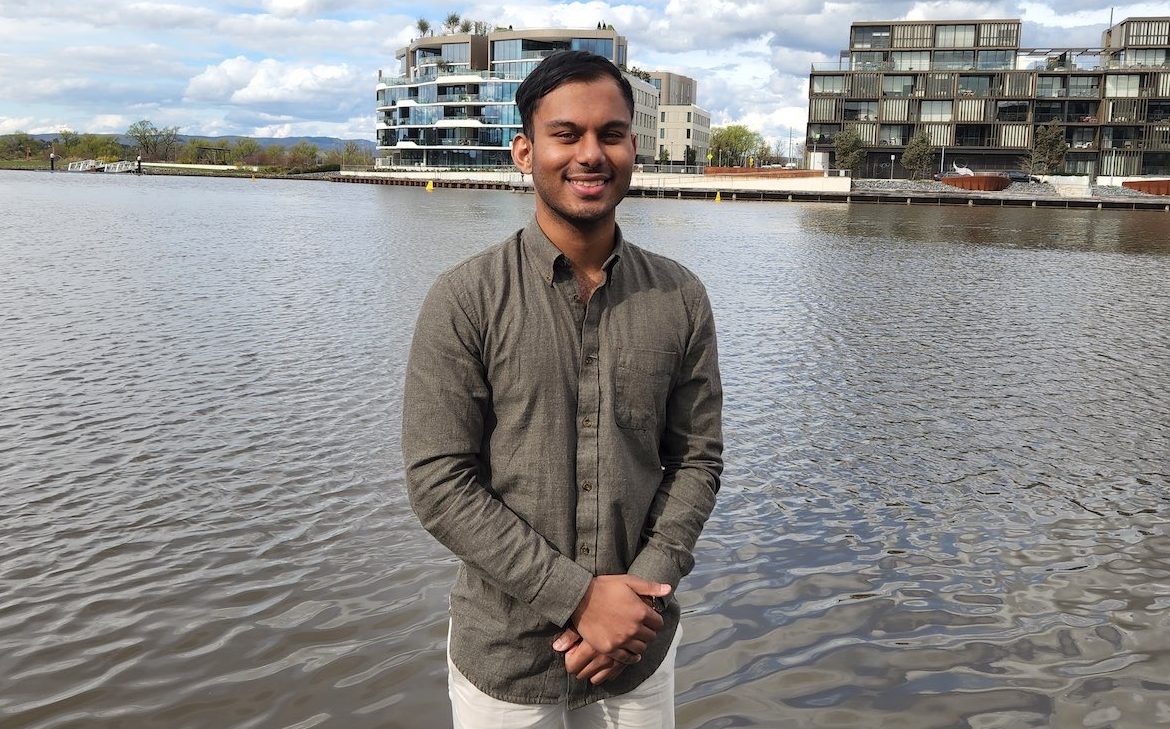 How anxious, young Jahin found his voice