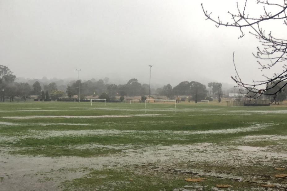 Sodden grounds still closed to training