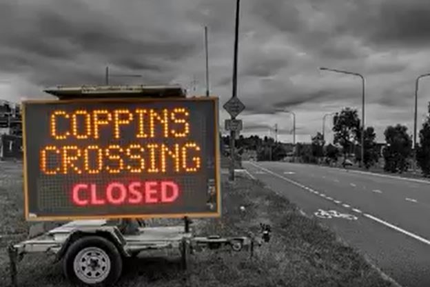 Coppins Crossing Road to close for bridge works
