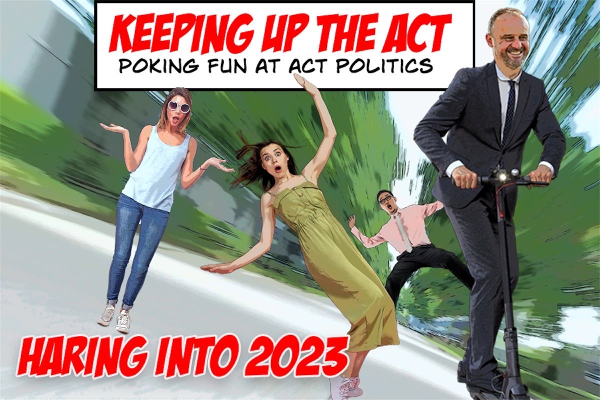 KEEPING UP THE ACT