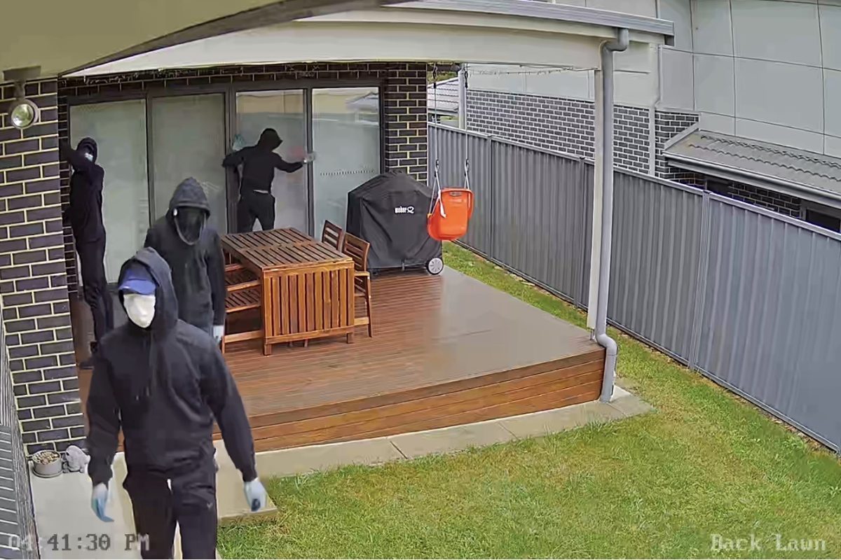 Five alleged burglars, but who are they?