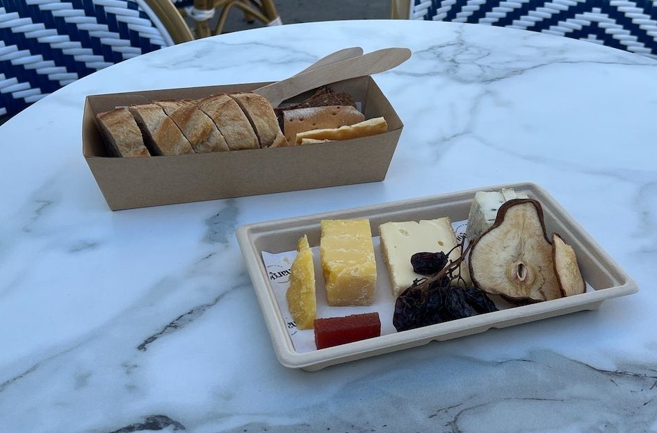 What’s better than wine, cheese and a lake view?