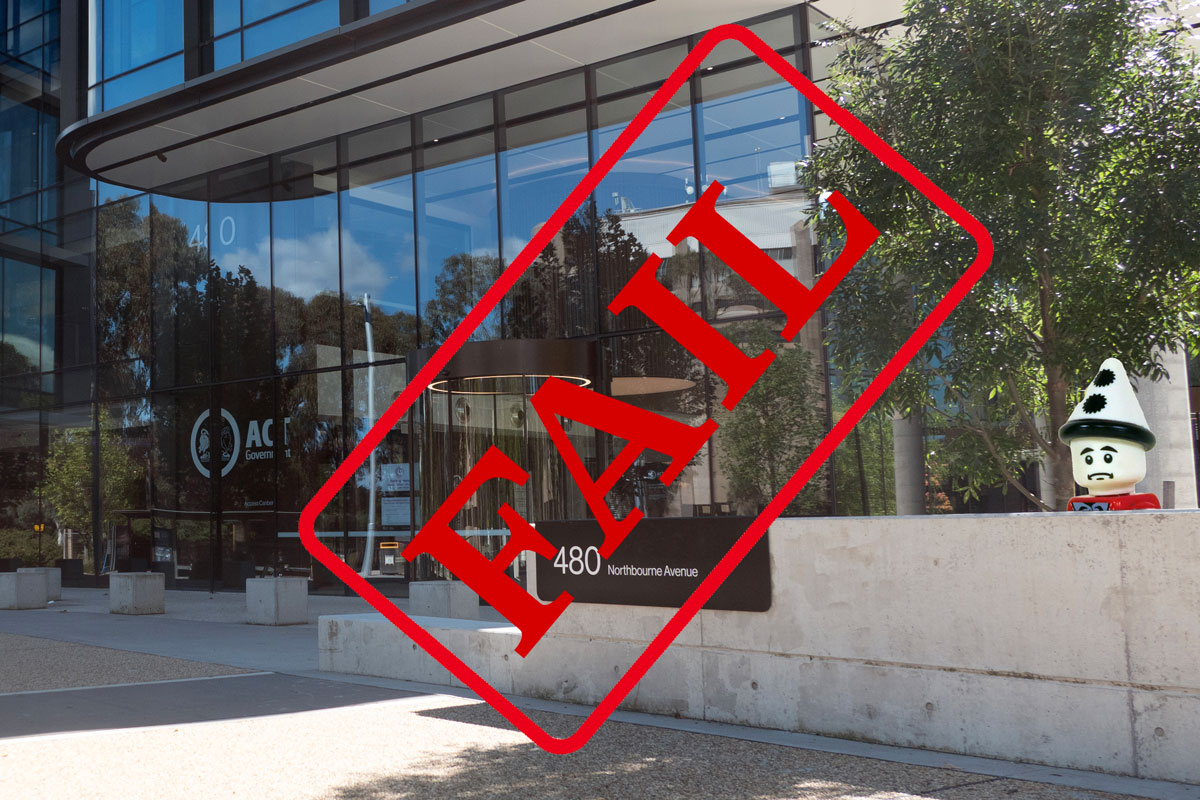 Failed planners thumb a nose at the community 