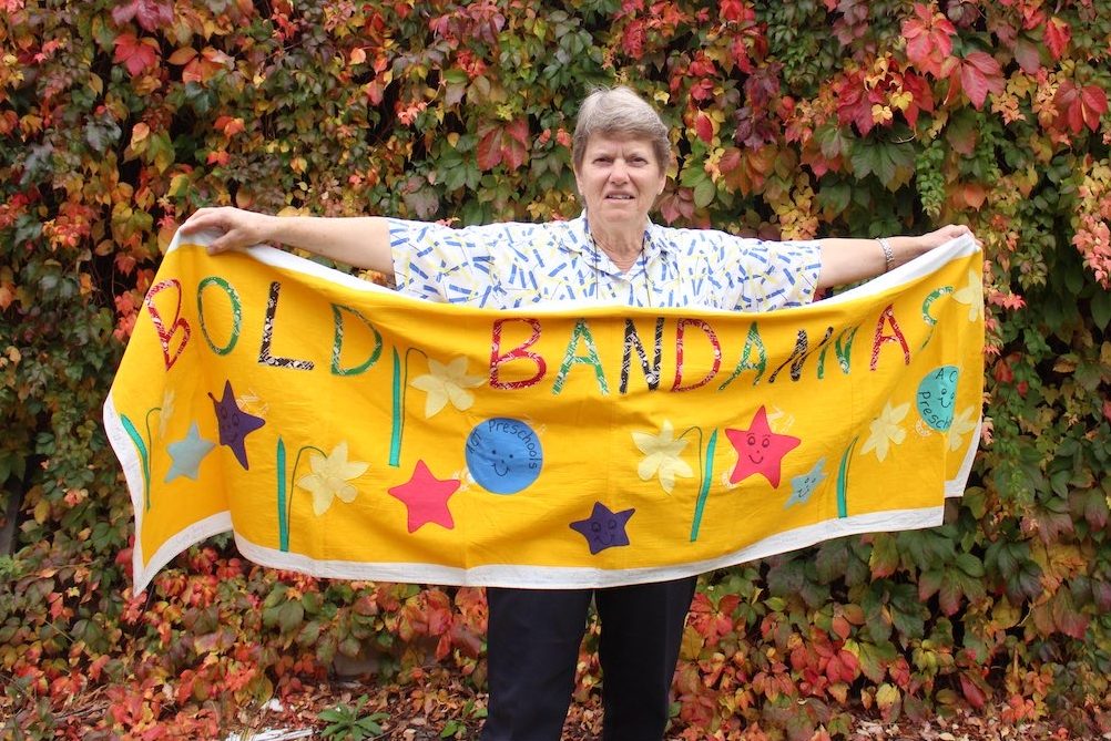 Bold Bandannas clock up $600,000 for cancer charity