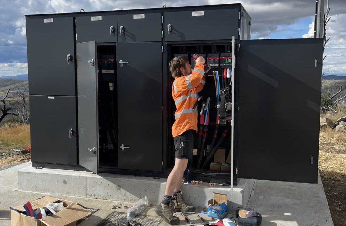 Razed snow resort powers back into life