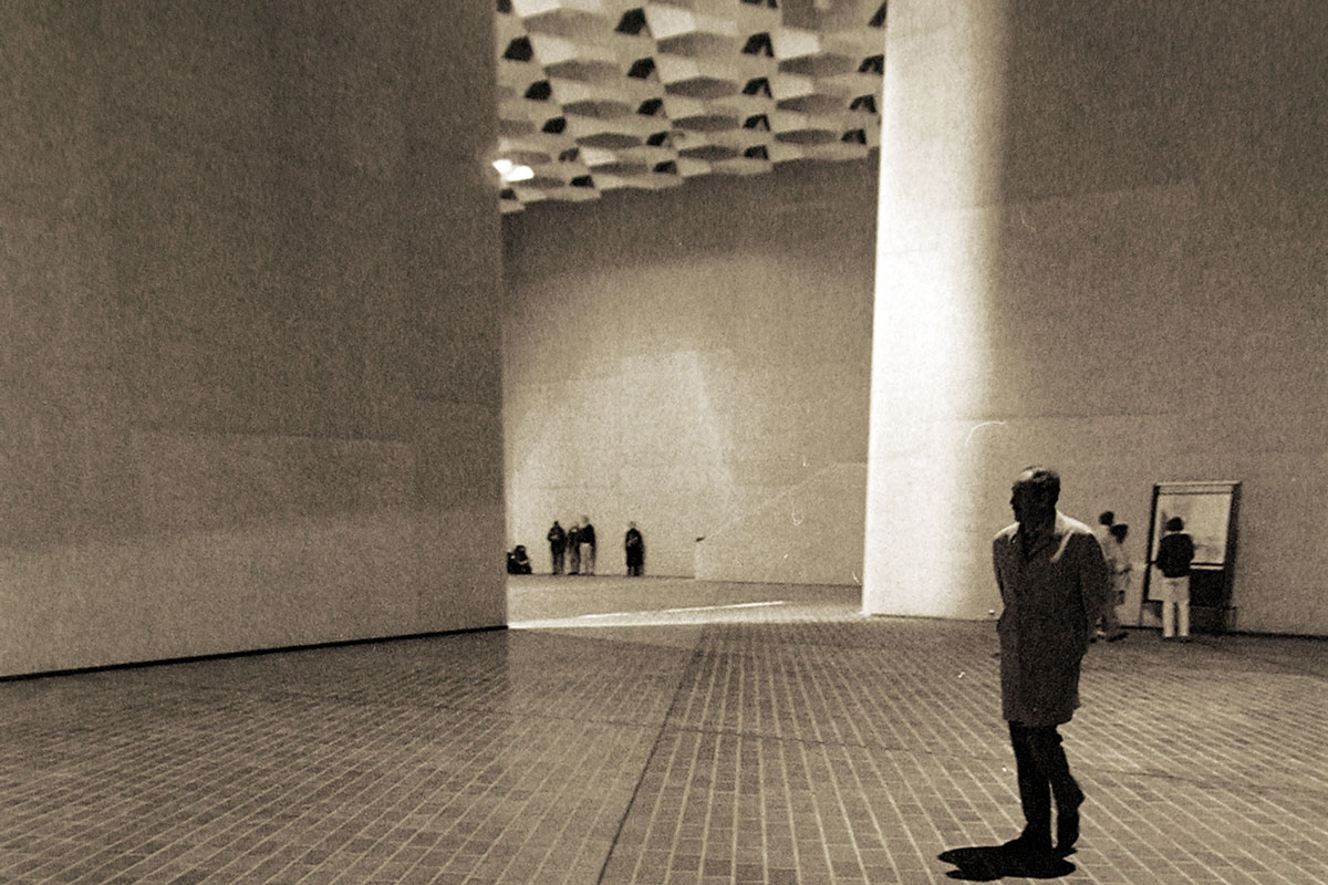 A triumph in brutalism, but for a gallery?