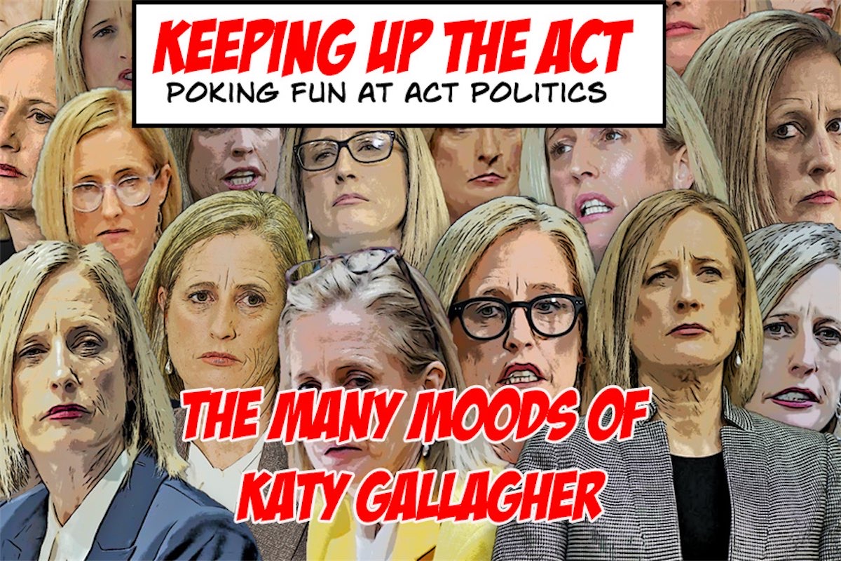 KEEPING UP THE ACT