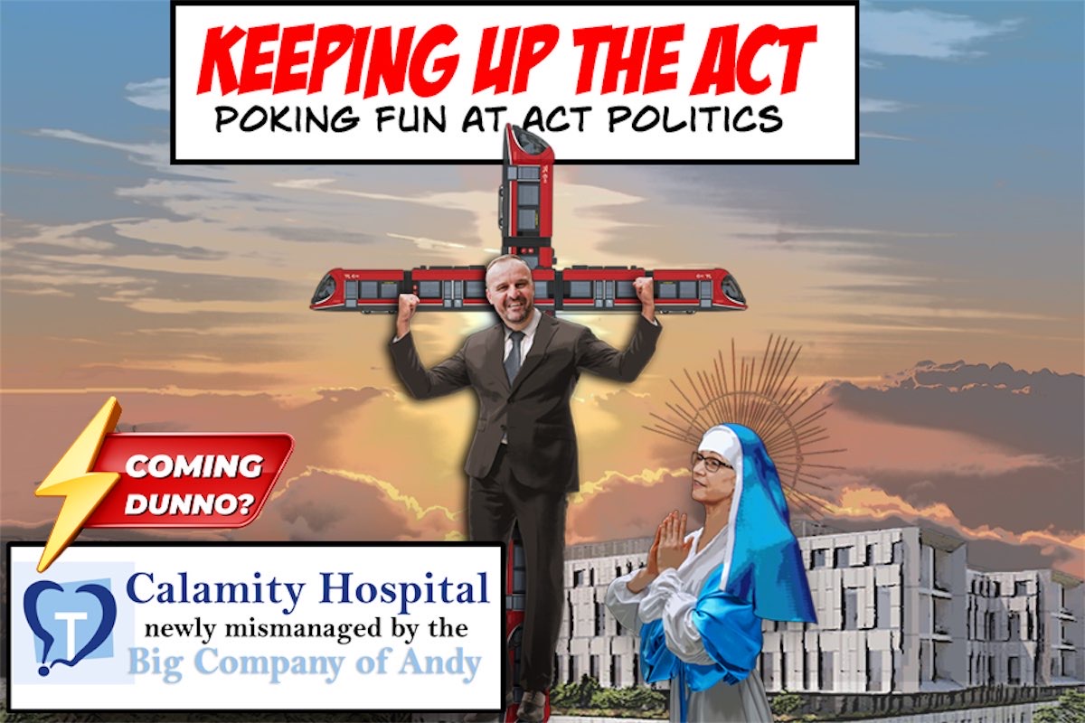 Let’s have a red-hot-go at stuffing up Calvary, too 