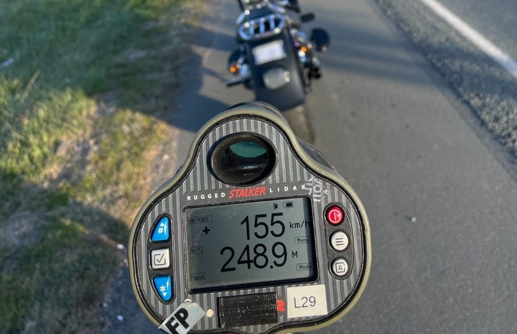 Speeding rider tells police ‘that can’t be right’