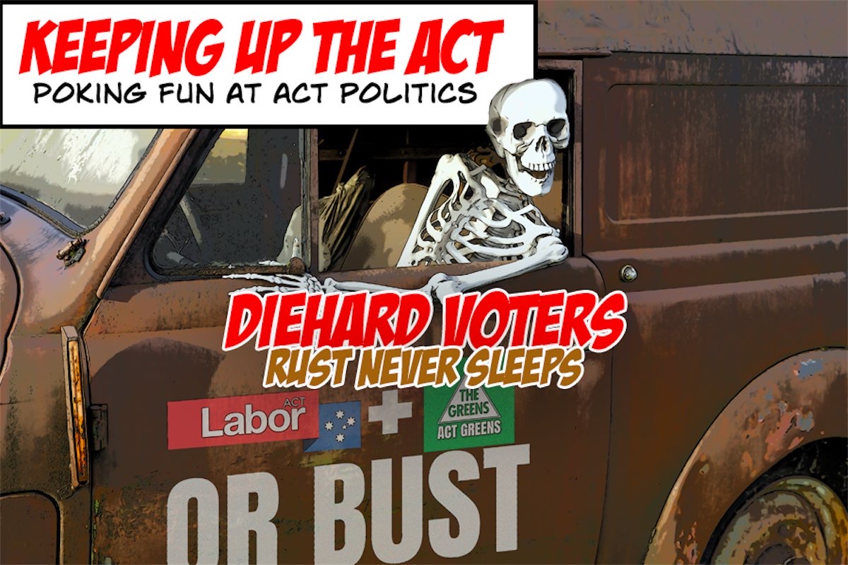 KEEPING UP THE ACT