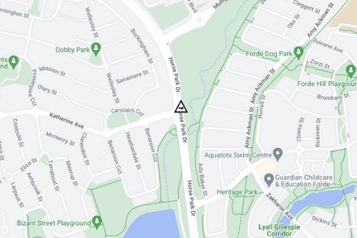 Prang closes Horse Park Drive in both directions