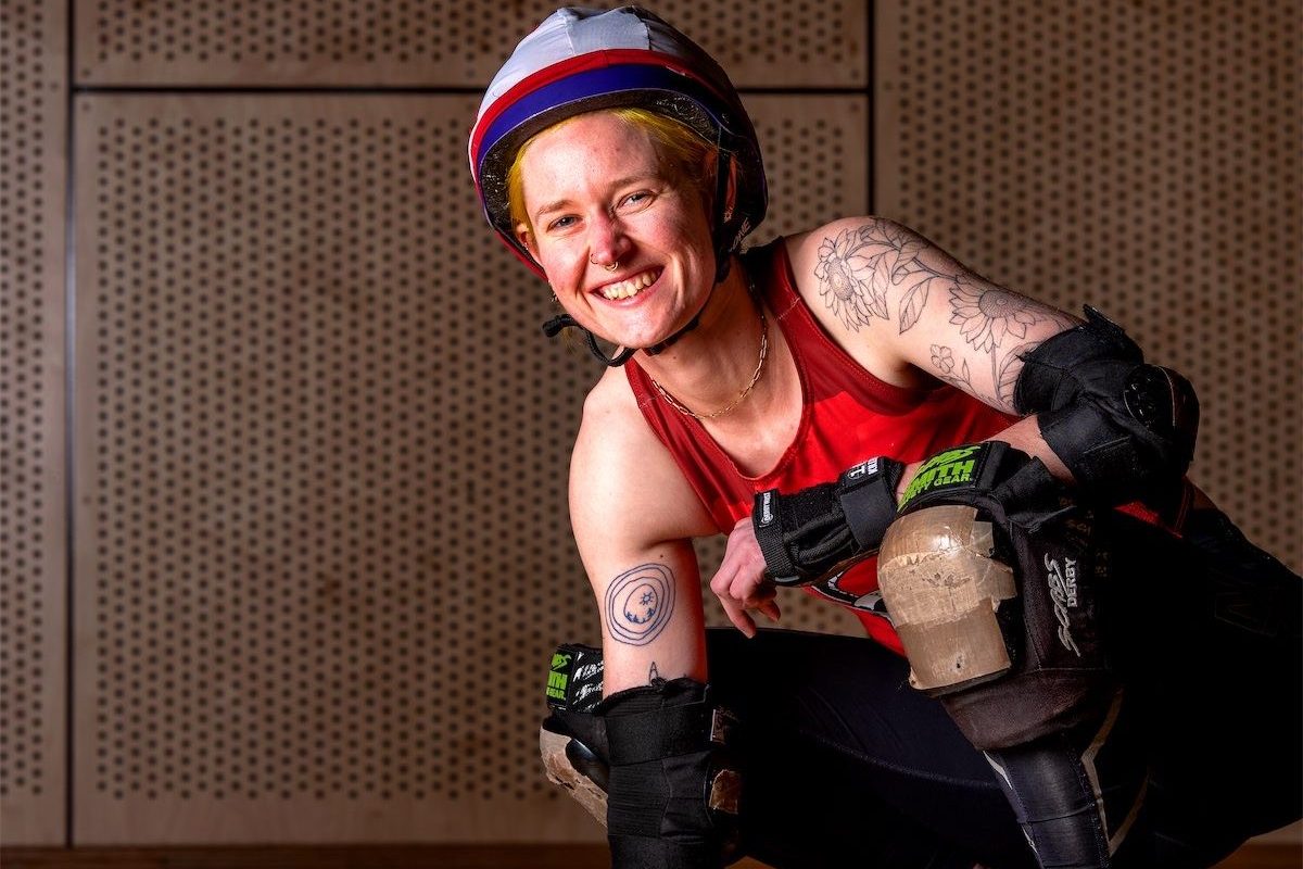 ‘Grim’ determination shines through on roller wheels