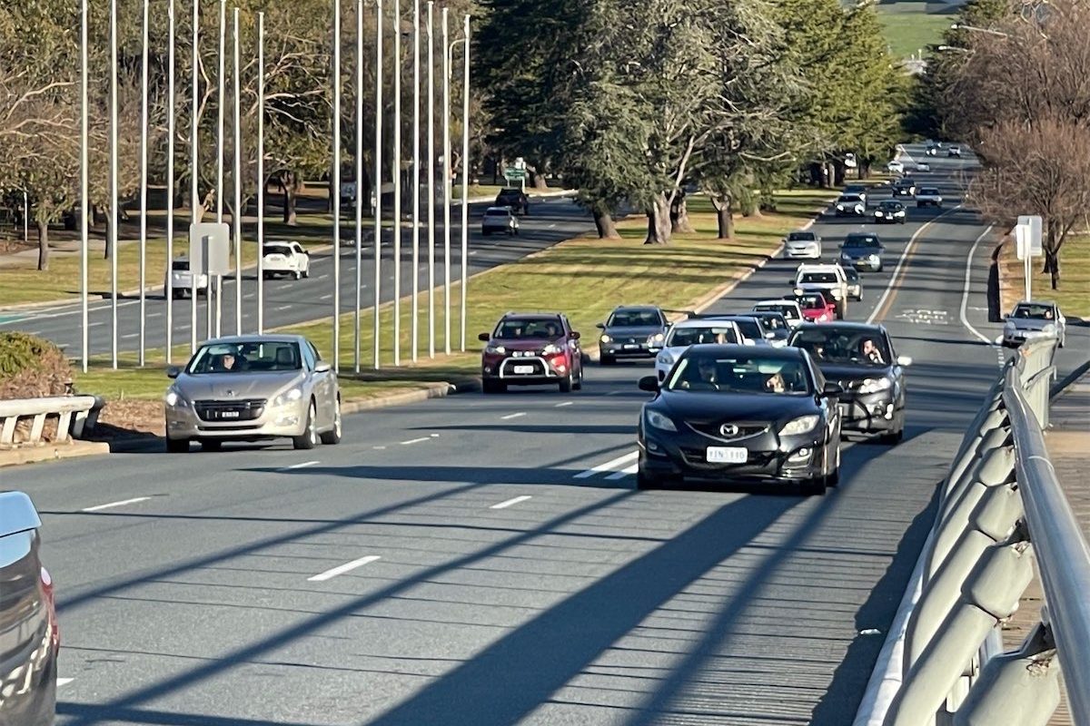 Traffic lanes reduced as bridge work gets underway