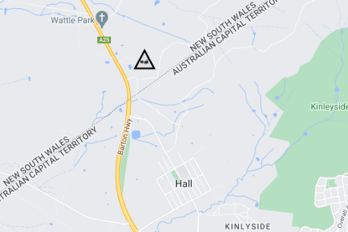 Accident closes both lanes of Barton Highway
