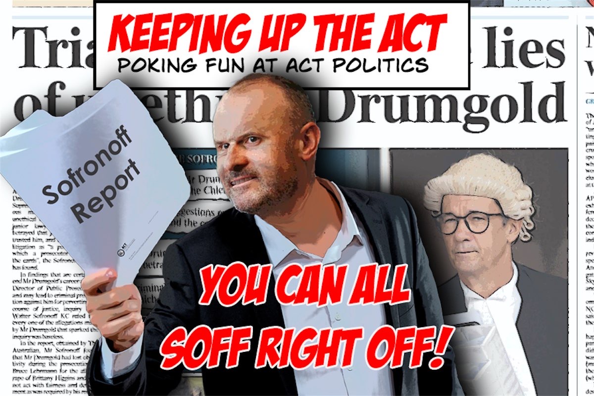 KEEPING UP THE ACT