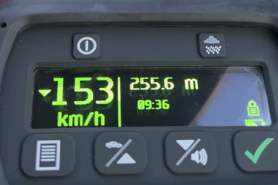 Speeding P-plater suspended on the spot