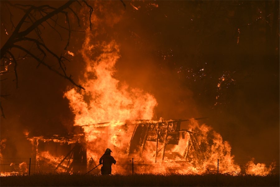 Urban fire risk for climates like LA as planet warms