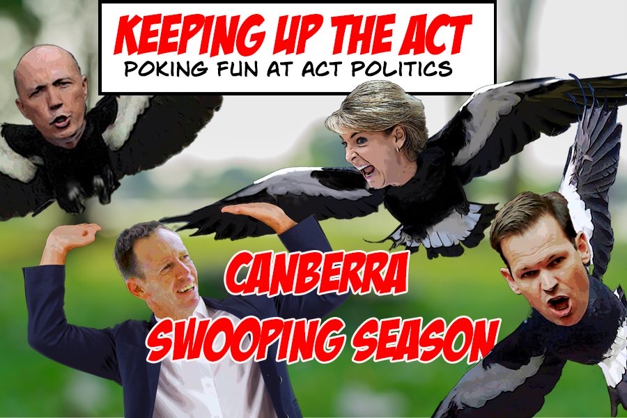 KEEPING UP THE ACT