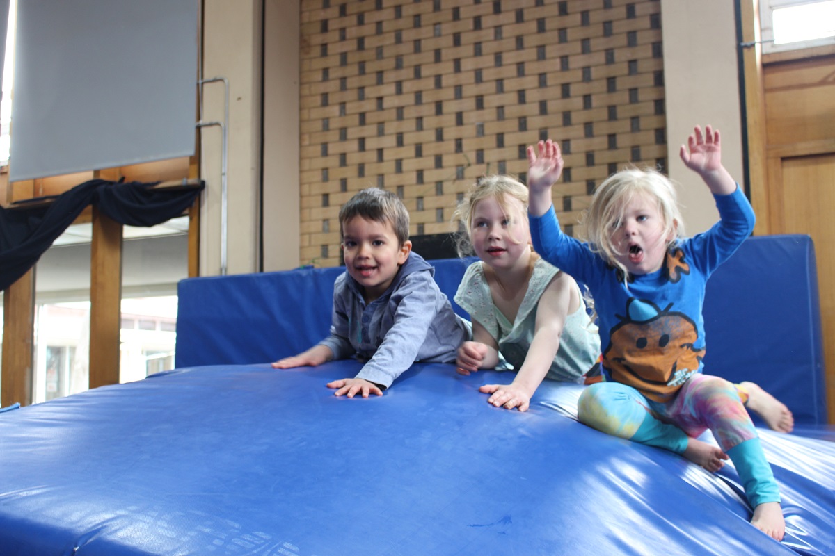 Circus skills help empower tiny tots
