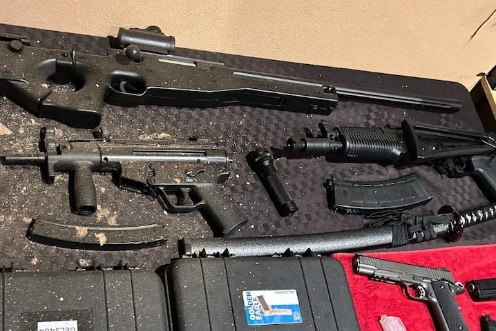 Man nabbed with gun stash in Ngunnawal