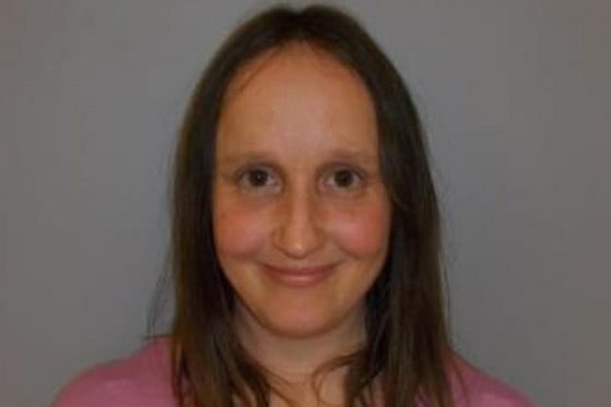 All smiles, Angela’s been found ‘safe and well’