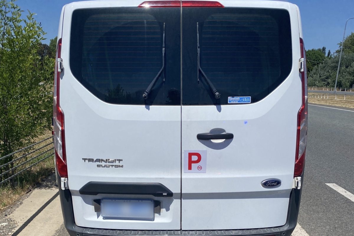 NSW P-plater caught speeding on Majura Parkway