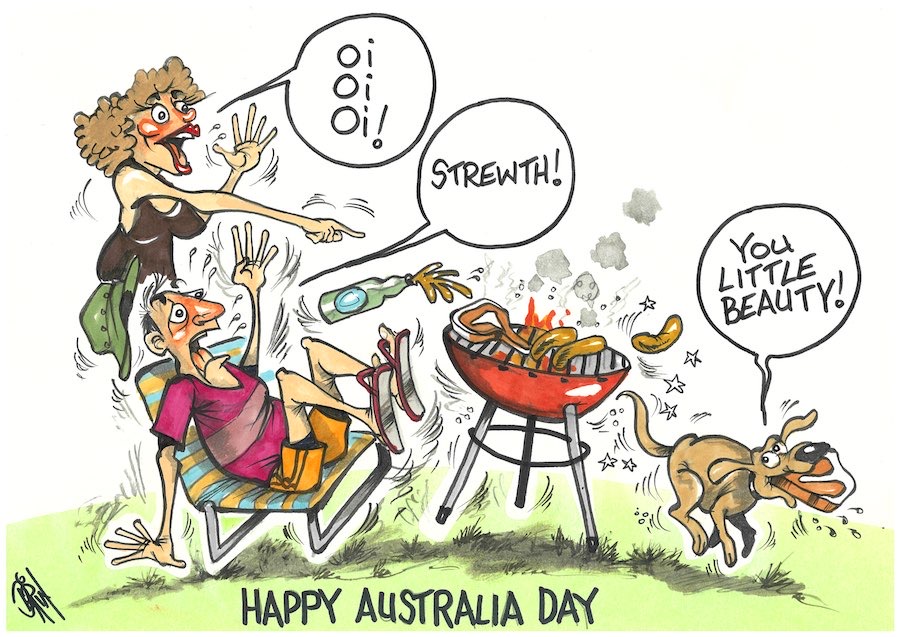 Australia Day Dose of Dorin