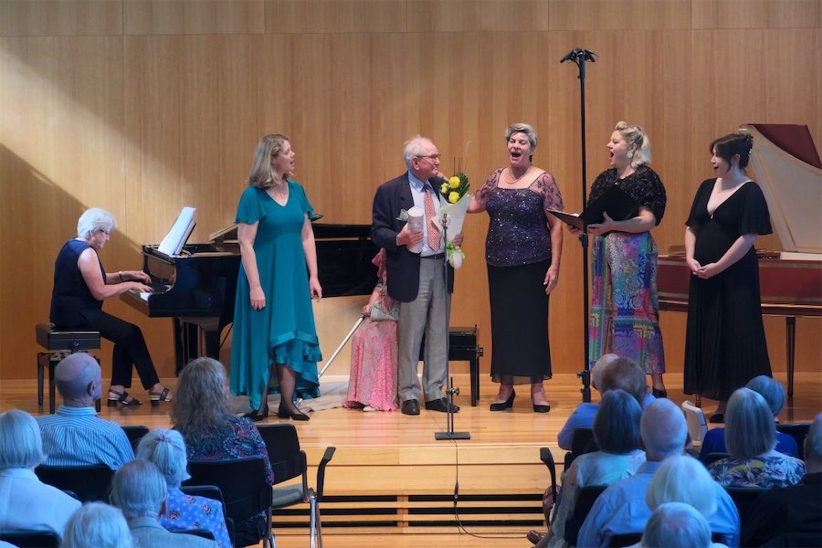 Extraordinary musical salute to Oliver Raymond