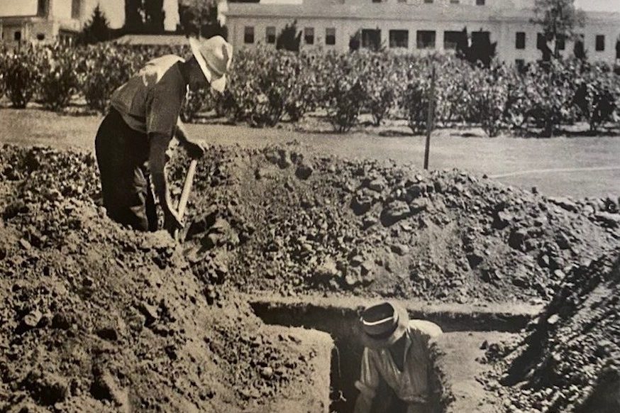 Trenches dug as bomb panic sweeps Canberra