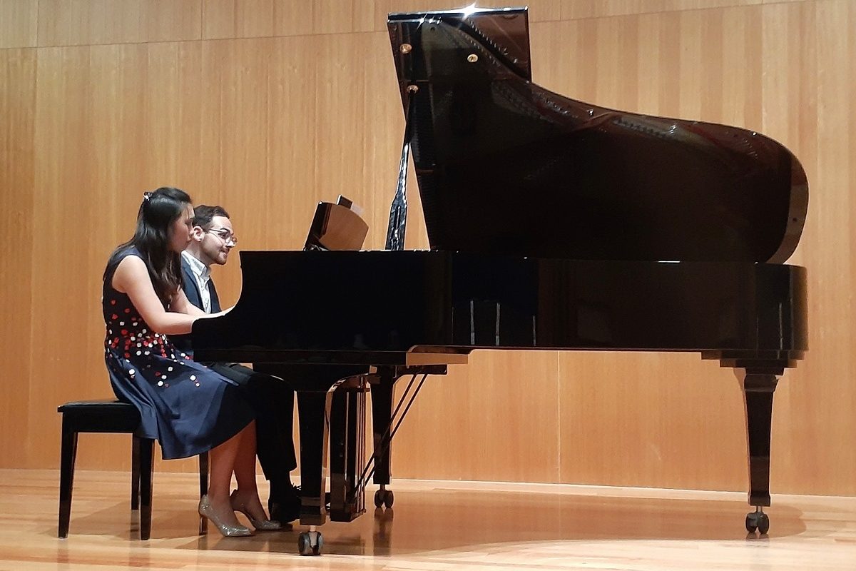 Piano pleasure at the double
