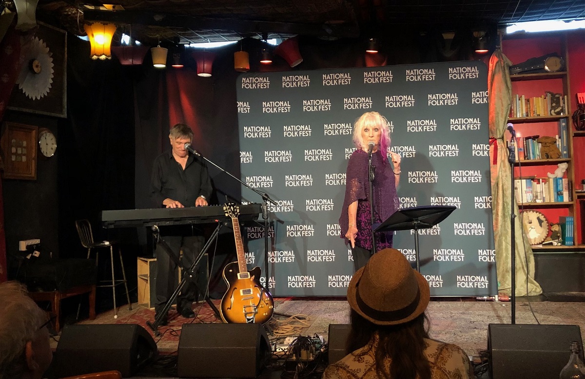 Channelling Bob Menzies at folk festival launch