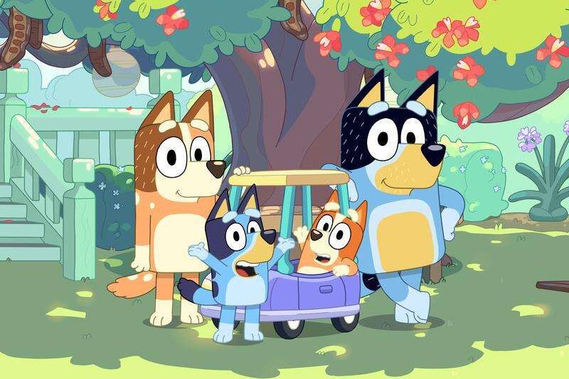 Grrrr... hands off Bluey, she's our hero