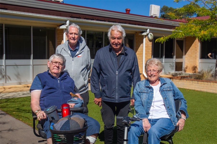 Gym ‘family’ oldies fight to keep on exercising