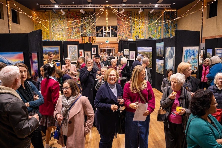 Art show marks college’s 40th anniversary