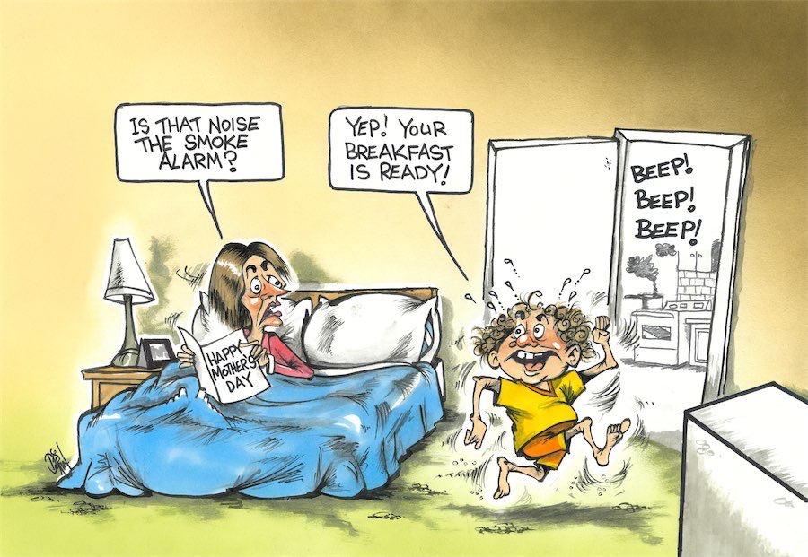 Cartoon / Mother’s Day Dose of Dorin