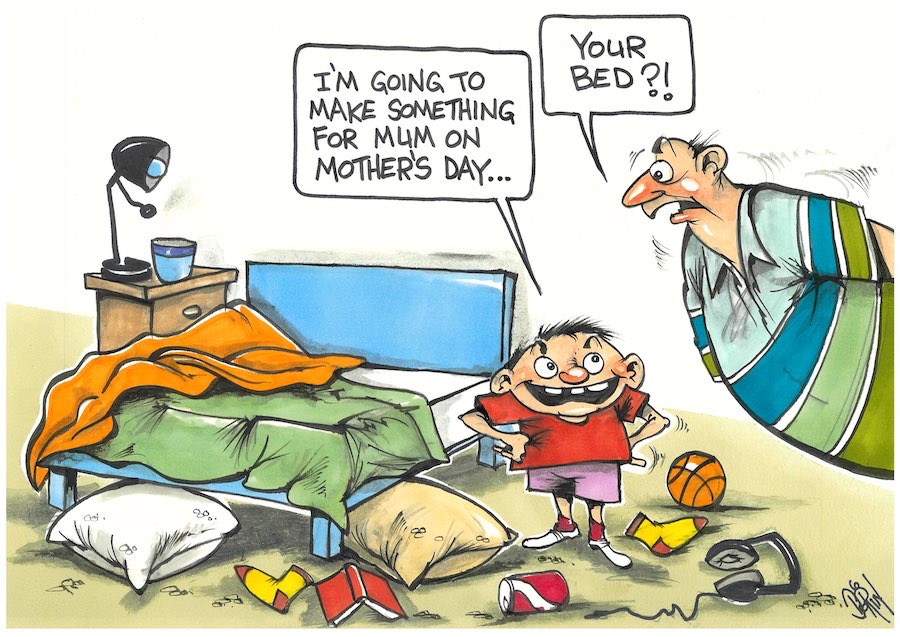 Cartoon / Mother’s Day Dose of Dorin