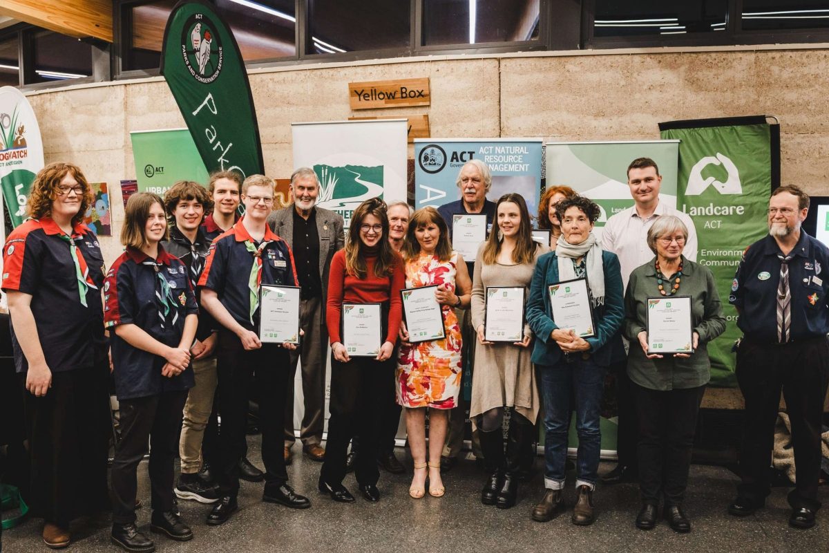 Celebrating the volunteers that keep the ACT green