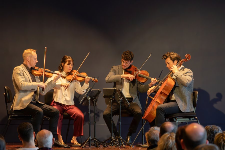 String quartet brings drama to the music