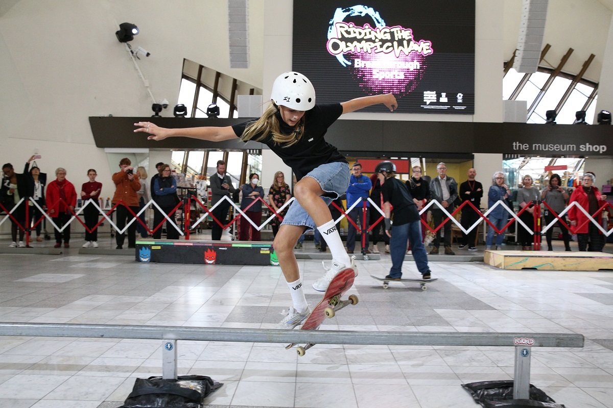 Museum rides the Olympic wave