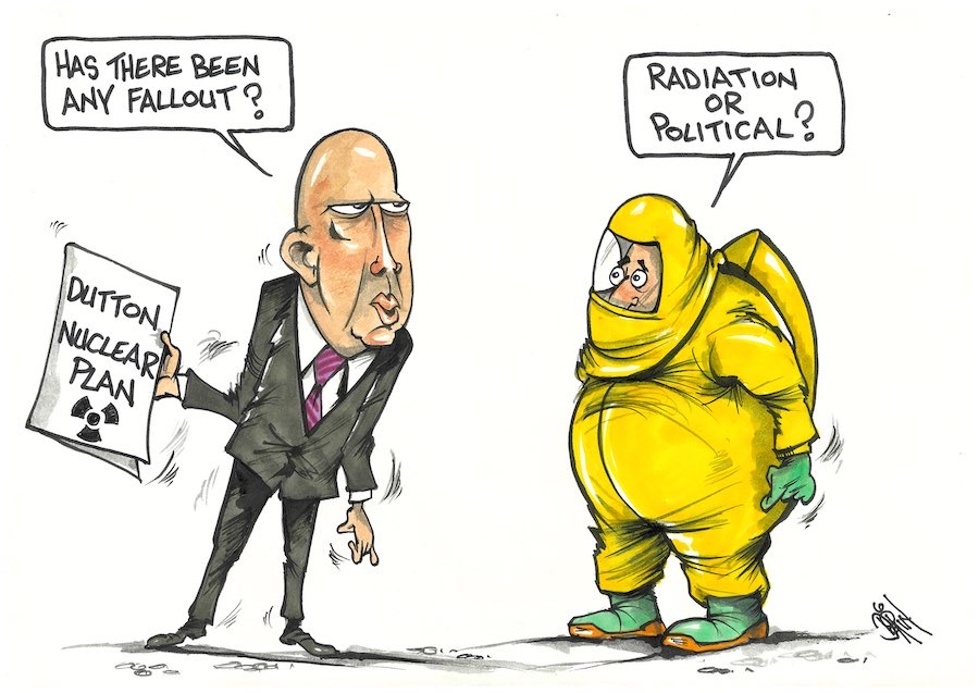 With nuclear firmly out there, the election fight begins