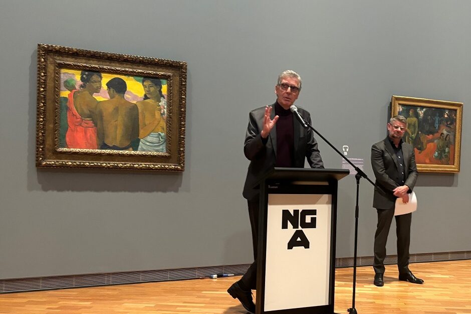 Albanese comes to Gauguin with an ‘unusual’ speech