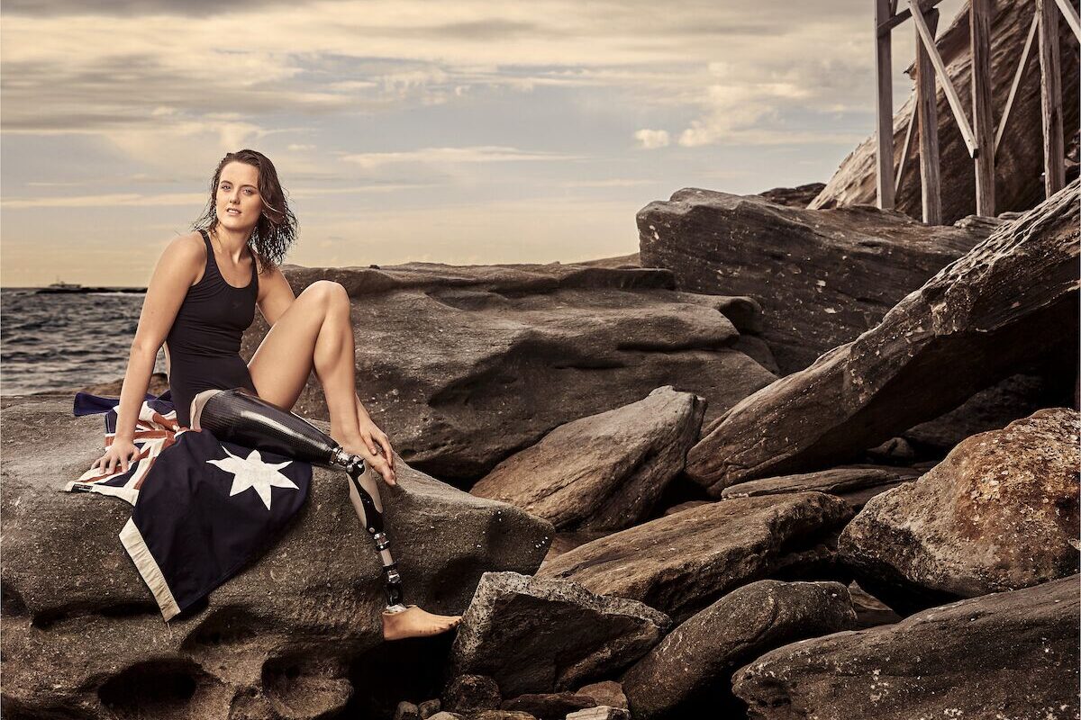 Portraits of Aussie athletes mark the Olympics