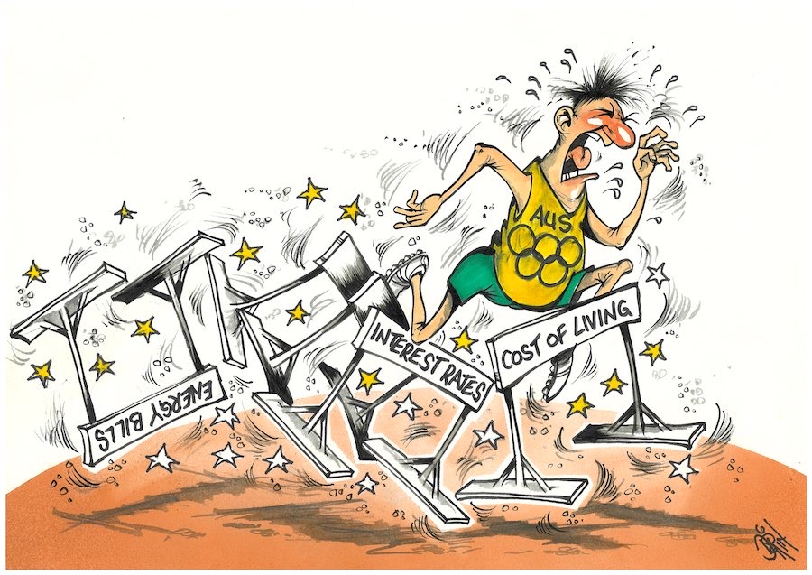Cartoon / Olympic Dose of Dorin