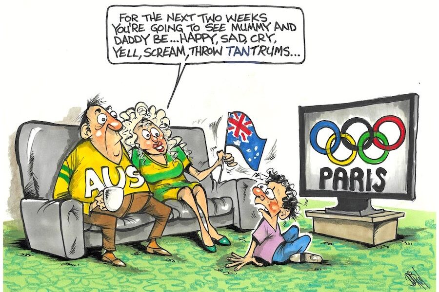 Cartoon / Olympic Dose of Dorin