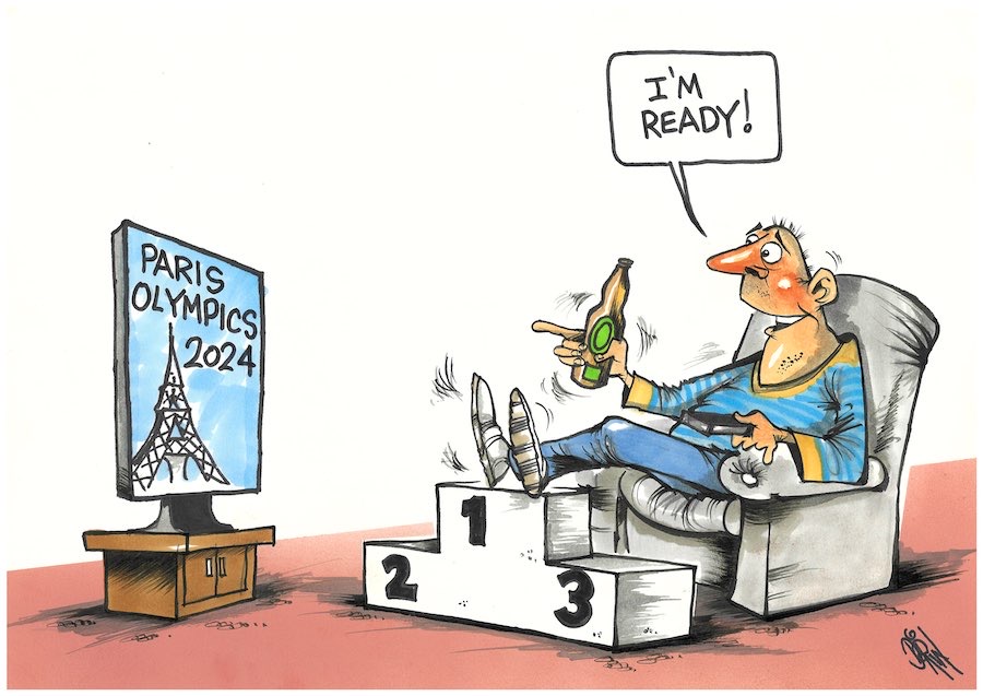 Cartoon / Olympics Dose of Dorin