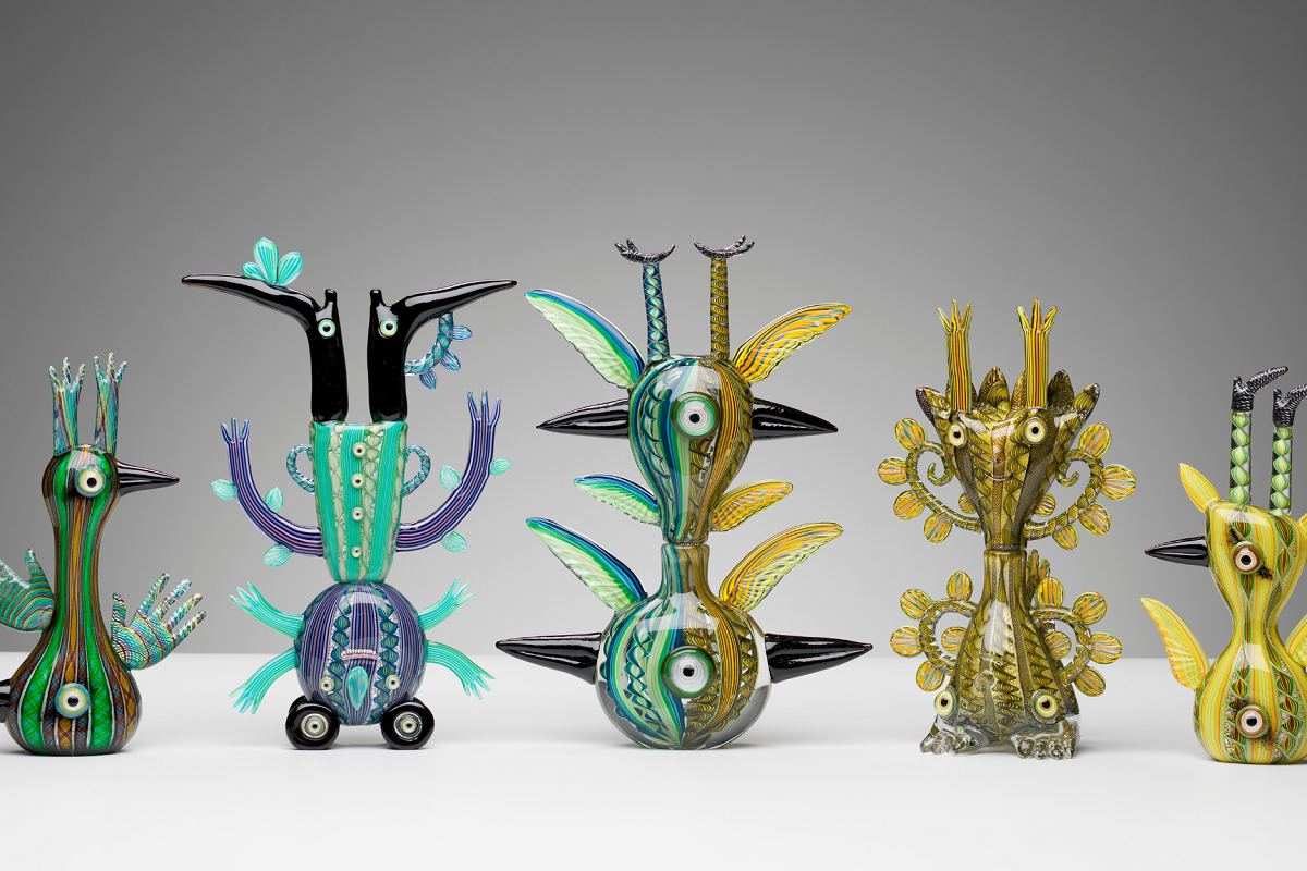 Glass prize winners on show