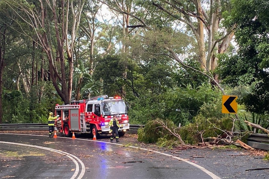 Flood evacuations, 90 flights cancelled in wild weather